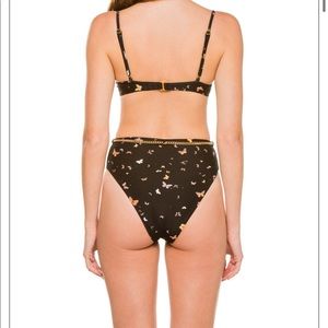 weworewhat butterfly chain  bikini new with tags